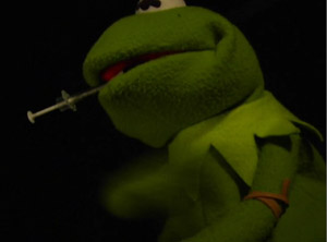 sad kermit hurt > no fat clips