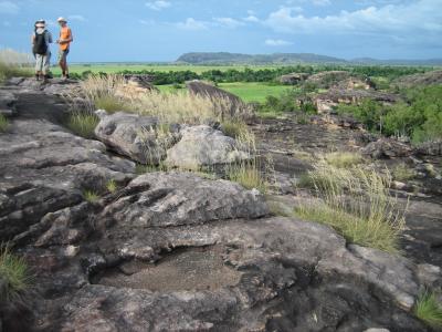 Mein landschaftliches Highllight, der rundum-Blick in Ubirr.
