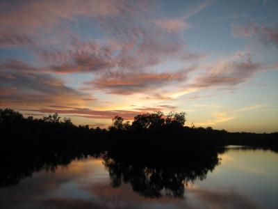 Ok, fuer diesen Blick hat es sich gelohnt, um 5 Uhr morgens geweckt zu werden.