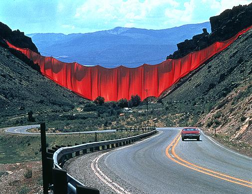 Valley Curtain in Colorado