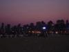 mumbai | drei - sunset at chowpatty beach