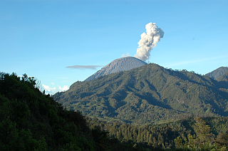 Semeru eruption June 9th 2004 at 07:39