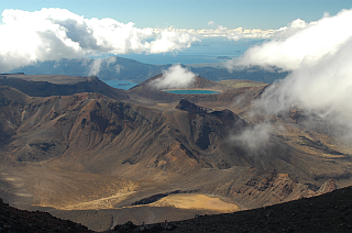 Look onto Tongariro Crossing