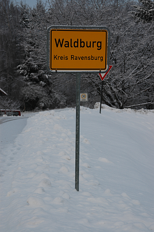 Waldburg Ortseingang