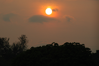 Sunrise in Singapore