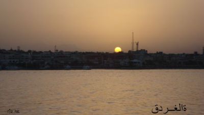 Sunset over Hurghada