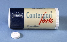 Contergan-Tablette von Grünenthal