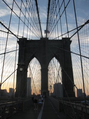 Brooklyn-Bridge-Sonnenuntergang