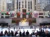 Die berühmte Eisfläche auf dem Rockefeller Plaza