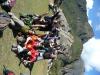 unseri Gruppe ufem Machu Picchu