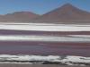 Lago Colorado - en richtig rote See - waege so Microorganisme