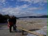 Vor den schwefeligen Quellen in Rotorua