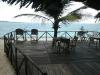 Die gemütliche Terrasse der Kimbilio Lodge