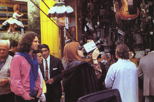 Die letzten Fotos von Jim Morrison und seiner Freundin Pamela Courson.