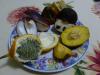 aufgeschnittene manzana de agua, pellibayes, grenadilla und co