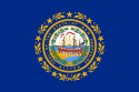 Flagge des Staates New Hampshire