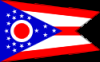 Flagge des Staates Ohio