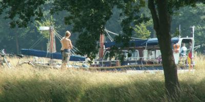 In Westfalen fahren Boote auf dem Land!
