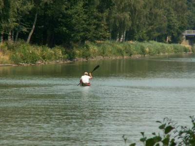 paddeln zum gelege