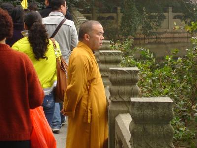Monk in PuTuoShan