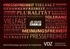 Eines der Anzeigenmotive aus der Kampagne für Pressefreiheit des VDZ, dem Verband Deutscher Zeitschriftenverleger.