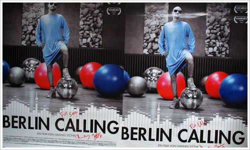 Plakate zum Film Berlin Calling