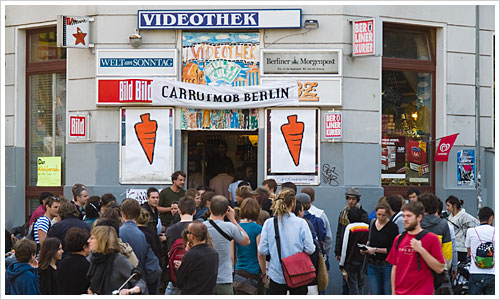 Ein Späti in Berlin mit vielen Kunden