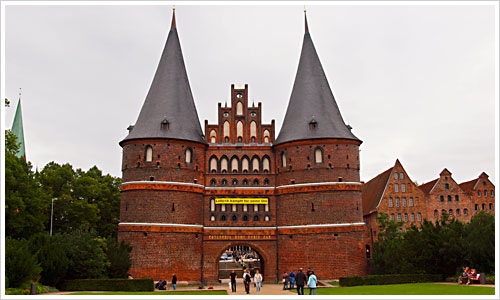 Das Holstentor - Wahrzeichen von Lübeck