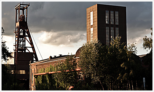 Alte Industrieanlage in der Zeche Zollverein