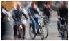 Touristen auf Fahrrädern in Berlin