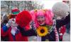 Teilnehmer des Berliner Karnevalsumzuges