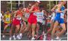 Höhne bei dem 20 km Gehen während der IAAF 09